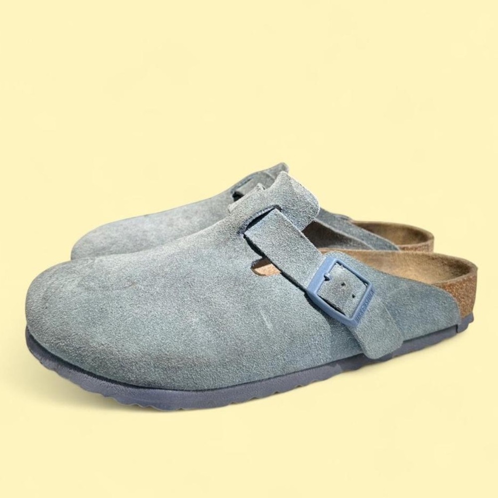 BIRKENSTOCK
Boston Braided  Basalt Gray - Oiled  Blue